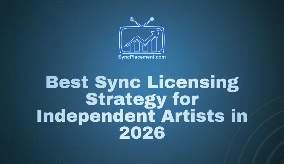Strategic sync licensing playbook for independent artists in 2026